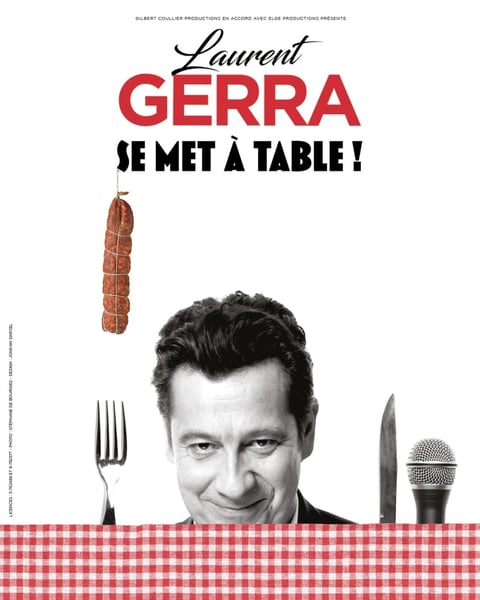 Laurent Gerra, se met à table !