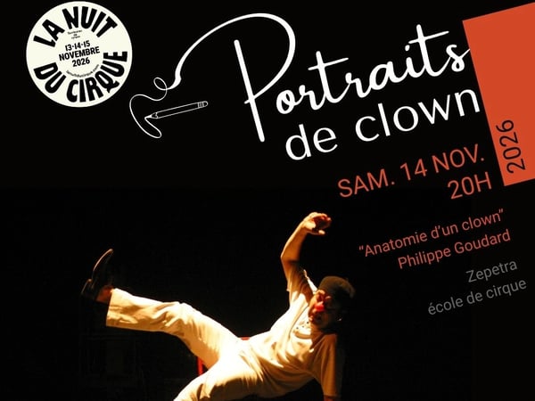 La Nuit du Cirque 26 à Zepetra - Portraits de clown