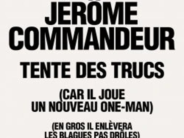 Jérôme Commandeur tente des trucs