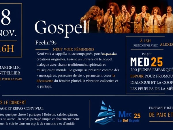 Feelin'9s, gospel et chants du monde