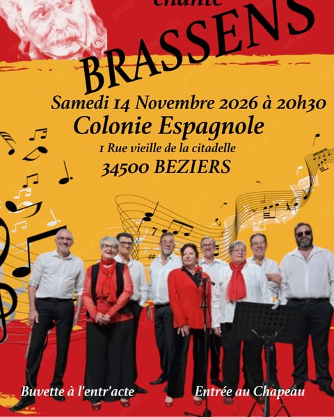 Abeilh'en Scène chante Brassens