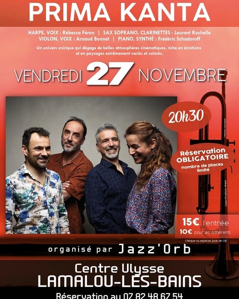 Concert avec le groupe Prima Kanta