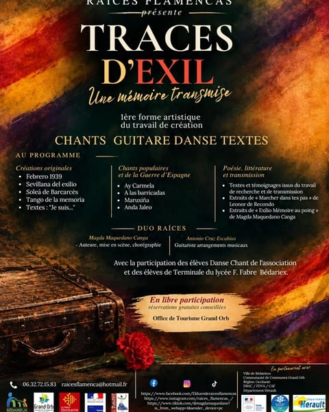 Spectacle Traces d’Exil