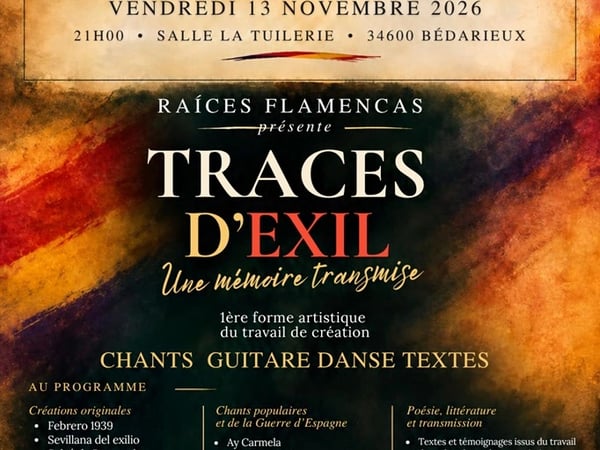 Spectacle Traces d’Exil