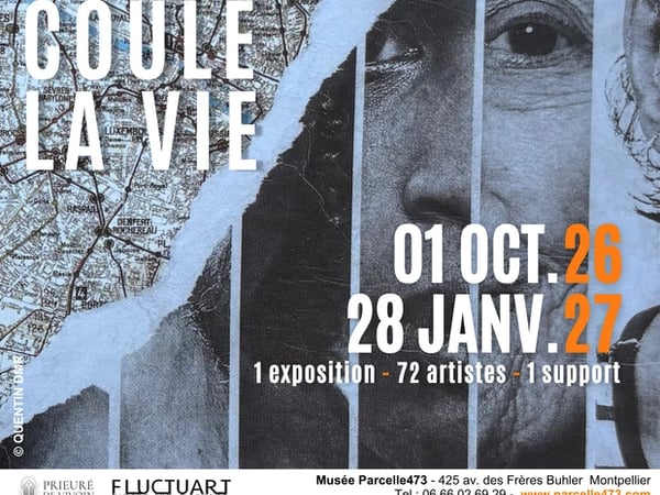 Exposition dans ses artères coule la vie