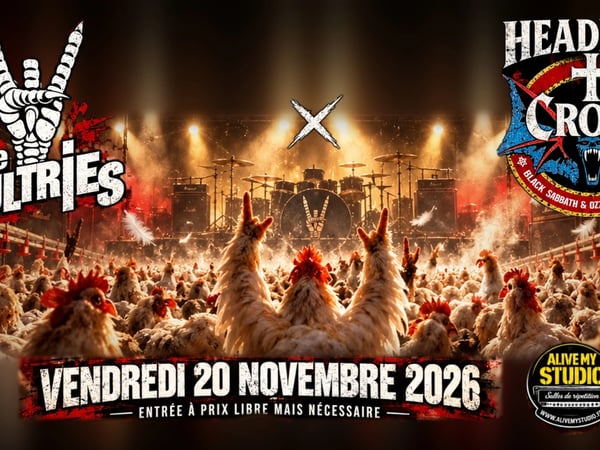 The Poultries + Headless Cross - Black Sabbath & Ozzy Tribute Band